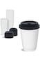 AICHEF 100 Pack 12 oz Disposable Paper Coffee Cups with Lids, Insulated Double Wall 12 oz Paper Hot