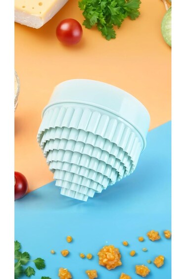 Sweet seven Double Edged Round &amp; Fluted Cookie Cutter Set - Biscuits, Scones, Pastry Baking Tools -