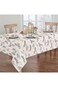 Elrene Home Fashions Holiday Tree Trimmings Fabric Tablecloth, Christmas Tablecloth, 52"X70", Oblon