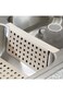 iDesign Euro Kitchen Sink Divider Protector Mat - Taupe 11" x 11.95" x .12