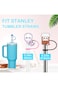 Khazna Nursing Straw Covers Cap 12 Pcs for Stanley Cup 30&amp;40 Oz, Tumbler, Water Bottle Silicone Str
