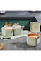 Condiment Box Set, Spice Jar, Plastic Condiment Spice Box Set with Spoon Lid, Spice Container, Comp