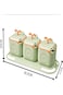 Condiment Box Set, Spice Jar, Plastic Condiment Spice Box Set with Spoon Lid, Spice Container, Comp