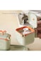 Condiment Box Set, Spice Jar, Plastic Condiment Spice Box Set with Spoon Lid, Spice Container, Comp