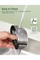 SWIUKPHE Garlic Press - Stainless Steel Garlic Mincer Garlic Crusher, New Innovative Garlic Chopper