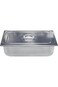 Raj Steel GN Pan Silver 530X325X150 MM - Gastronorm Pan, Catering Pan, Food Warmer Pan, Food Storag