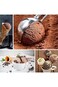 ALMEKAQUZ Ice Cream Scoop, 3Pcs Cookie Scoop Set, Stainless Steel Cookie Scoops for Baking Set of 3