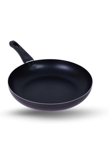 مقلاة إيزي بان EP2401 غير لاصقة، قطر 24 سم × سمك 4 سم، لون أسود