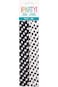 unique party Midnight Deco Dot Paper Straw 10 Pieces, Black