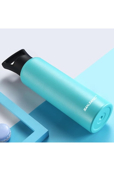 YLTTZH Insulated Stainless Steel Water Bottle,750ml With Cover Lid, BPA-Free Reusable Insulated The