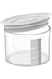 BIESSE Round Airtight Container - Off White/Clear