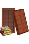 ALMEKAQUZ 2 PCS Deep Chocolate Bar Molds, Silicone Candy Molds, Large and Thick for Stuffed Bars, B