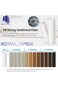 Royal Apex Water Filter Replacement Cartridges 10" Polypropylene Cotton Sponge Universal Cartridges