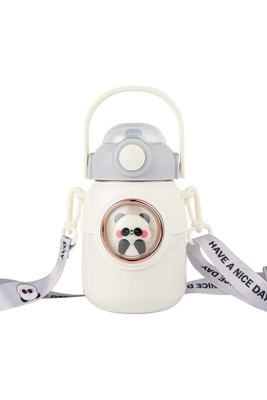 Cute Stainless Steel Insulated Water Bottle for Kids 700Ml, Stainless Steel Sipper Bottle for Kids