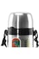 Geepas Vacuum Flask, 0.4L   Stainless Steel Vacuum Bottle Keep Hot &amp; Cold Antibacterial topper &amp; Cu