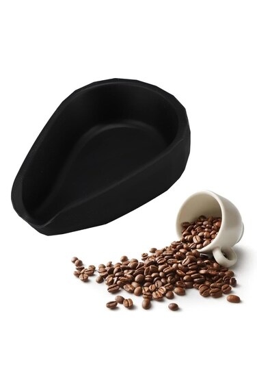 Jectse Silicone Coffee Bean Dosing Cup, Food Grade Measuring Tray Weighing Single Dosing Tray, Desi