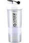 ALCOACH Shaker Bottle Protein spider Bottles with Storage and Mix Ball, 16OZ Sports Water Bottle wi