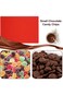 Silicone Chocolate Bar Molds, 468-Cavity Semi Sphere Candy Molds, Baking Mat for Small Jelly, Choco
