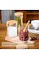 Glass Jars with Airtight Lid and Spoon,Glass Food Storage Jars Containers,Overnight Oats Containers