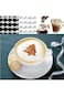 ALMEKAQUZ Coffee Sprinkle Set, Chocolate Shaker with Lid, Stainless Steel Flour Shaker, Chocolate S