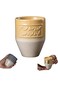 HQ HQ-GAMING Ceramic Espresso Cup,Creative Relief Arabic Large Capacity Color Glazed Water Cup,Japa