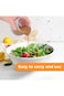 Azonee 6Pcs Small Food Containers with Lids, 160ML Plastic Snack Pots, Airtight Kitchen Food Contai