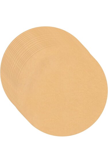 YILANJIN 100 Pcs Round Parchment Paper 12 Inch, Precut Baking Paper, Precut Greaseproof Paper Sheet