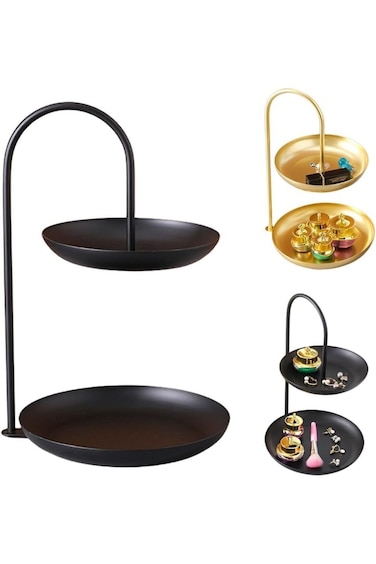 UNITRIP Snack Serving Tray with 4or6 Lid Transparent Nut and Candy Serving Container set,Plastic Ap