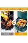 Paporich 2Pcs Silicone Air Fryer Liners, Reusable Air Fryer Silicone Liners, Air Fryers Accessories