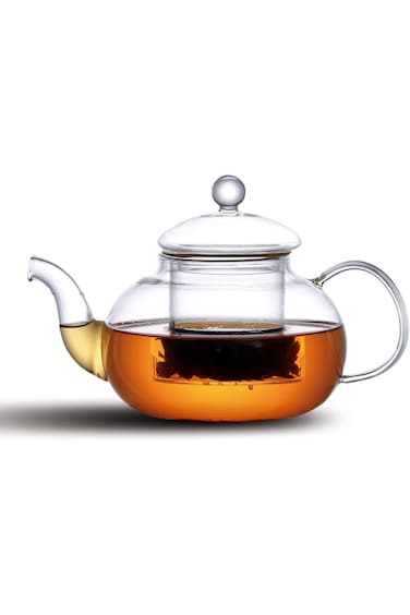 Cuisine Art Glass Teapot with Filter, 850 ml Capacity