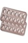 Tazweeq Shell Shape Baking Cake Mold, 2Pcs Madeleine Mold Cake Pan, Non-Stick 12-Cavity Cookies Pan