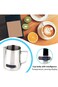 DD DT 600ml Stainless Steel Milk Frothing Jug with Thermometer Coffee Frother Pitchers Milk Jug Cup