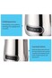 DD DT 600ml Stainless Steel Milk Frothing Jug with Thermometer Coffee Frother Pitchers Milk Jug Cup