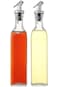 SHOWAY Glass Oil Bottle And Vinegar Pouring Dispenser, Condiment Set, Cruet, Seasoning For Dining T