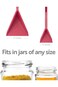 2Pcs Polygons Flat 3-in-1 Measuring Spoons, 2 Spoons with 6 Different Sizes, Polygons Measuring Spo