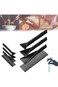 2Pcs Polygons Flat 3-in-1 Measuring Spoons, 2 Spoons with 6 Different Sizes, Polygons Measuring Spo
