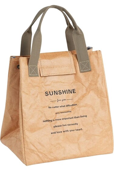 NALACAL Insulated Lunch Bag, Women Reusable Lunch Bag, Lightweight Tyvek Insulated Lunch box Lunch