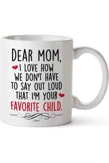 LiliWair Mothers Day Gifts For Mom Gift Funny Birthday Coffee Cup Mugs From Daughter Son Mother's D