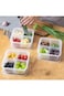 SWIUKPHE Set of 2 Fridge Organizer, Fruit Vegetable Storage Saver Containers with Lid &amp; Colander fo