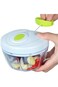 Shredders &amp; Slicers Pulling Manual Food Shredder VegeT&aacute;ble Fruit Twist Meat Grinder Chopper Garlic
