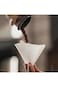 Coffee Filters, White Size:02,100 Counts 1-4 Cups V02 Disposable Coffee Filter Paper Cone, Compatib