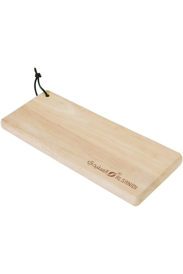 Al Sanidi Wooden Vegetable Cutting Board, Vegetable and Fruit Cutting Board, Colourful, 12x30cm