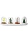 BonShine Creative Seasoning Box Salt Pepper Condiment Seasoning Shaker Cruet Spice Jar Bottle Box S