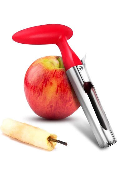 Oasisgalore Apple Core Remover Tool Professional - Apple Core Remover Stainless Steel Pineapple Cor