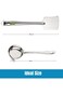 Kipiq Stainless Steel Dosa Spatula and Dosa Ladle with Flat Base   Dosa Making Spoon and Dosa Turne