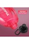 ALCOACH BPA Free Gallon Water Bottle with Large Motivational Jug with Straw (RED)