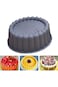Silicone Charlotte Cake Pan Reusable Mold Fluted Cake Pan Nonstick Round Silicone Molds for Strawbe