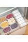 Azonee Food-Grade Freezer Containers with Lids (8 Sets), Small BPA-Free Plastic Food Storage Contai