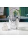 Cuisine Art Kyra Glass Ice Bucket with Tong, 900ml, Transparent