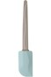 Erorex Silicone Spatula &ndash; 26 cm Rubber Baking &amp; Mixing Spatula in Beige/Blue, Heat-Resistant &amp; Flex